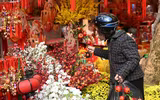 Hàng Mã mùa Tết về 