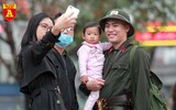 Tân binh Công an rạng rỡ trong ngày hội tòng quân