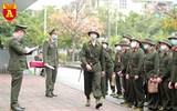 Tân binh Công an rạng rỡ trong ngày hội tòng quân