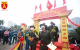 Tân binh Công an rạng rỡ trong ngày hội tòng quân