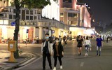 Tăng cường công tác phòng chống dịch Covid-19 ở phố đi bộ Hồ Gươm