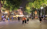 Tăng cường công tác phòng chống dịch Covid-19 ở phố đi bộ Hồ Gươm