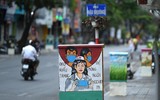 Thông điệp phòng chống Covid-19 qua những... bốt điện