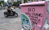 Thông điệp phòng chống Covid-19 qua những... bốt điện