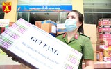 Phụ nữ Công an Thủ đô vào tâm dịch “chia lửa” cùng Bắc Giang 