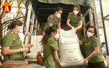 Phụ nữ Công an Thủ đô vào tâm dịch “chia lửa” cùng Bắc Giang 
