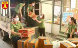 Phụ nữ Công an Thủ đô vào tâm dịch “chia lửa” cùng Bắc Giang 