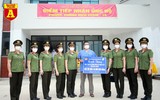 Phụ nữ Công an Thủ đô vào tâm dịch “chia lửa” cùng Bắc Giang 