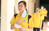 Diễn tập phòng chống dịch Covid-19, sẵn sàng cho kỳ thi tốt nghiệp THPT 