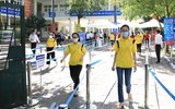 Diễn tập phòng chống dịch Covid-19, sẵn sàng cho kỳ thi tốt nghiệp THPT 