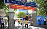 Diễn tập phòng chống dịch Covid-19, sẵn sàng cho kỳ thi tốt nghiệp THPT 