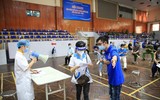[Ảnh] Cận cảnh chiến dịch tiêm vaccine phòng Covid-19 lớn nhất lịch sử tại Hà Nội
