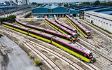 Cận cảnh bên trong tàu metro Nhổn - ga Hà Nội