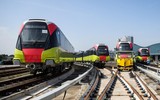 Cận cảnh bên trong tàu metro Nhổn - ga Hà Nội