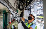 Cận cảnh bên trong tàu metro Nhổn - ga Hà Nội