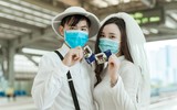 Bộ ảnh cưới đặc biệt tại tuyến đường sắt Cát Linh - Hà Đông trong những ngày vận hành 