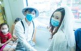 Bộ ảnh cưới đặc biệt tại tuyến đường sắt Cát Linh - Hà Đông trong những ngày vận hành 