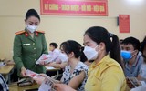 Xem cán bộ, đoàn viên công đoàn Công an Hà Nội xử lý tình huống cháy nổ 
