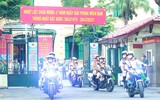 Những hình ảnh Công an Hà Nội xuất quân đảm bảo ANTT, bảo vệ SEA Games 31