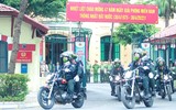 Những hình ảnh Công an Hà Nội xuất quân đảm bảo ANTT, bảo vệ SEA Games 31