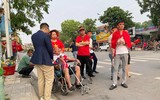 Công an Phú Thọ siết chặt an ninh, đảm bảo ATGT khu vực Sân vận động Việt Trì 