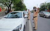 Công an Phú Thọ siết chặt an ninh, đảm bảo ATGT khu vực Sân vận động Việt Trì 