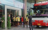 Công an Phú Thọ siết chặt an ninh, đảm bảo ATGT khu vực Sân vận động Việt Trì 
