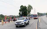 Công an Phú Thọ siết chặt an ninh, đảm bảo ATGT khu vực Sân vận động Việt Trì 