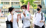 Muôn kiểu vui mừng của thí sinh trong ngày 