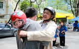 Muôn kiểu vui mừng của thí sinh trong ngày 