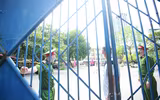 Công an Hà Nội đội nắng đảm bảo ANTT các điểm thi 