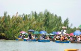 Trải nghiệm rừng dừa trên thuyền thúng ở Hội An 
