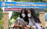 Thí sinh Hà Nội vui mừng sau môn thi cuối của Kỳ thi tốt nghiệp THPT 