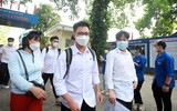 Thí sinh Hà Nội vui mừng sau môn thi cuối của Kỳ thi tốt nghiệp THPT 