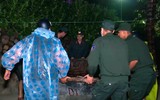 Lực lượng Công an giúp người dân miền Trung ứng phó với bão Noru