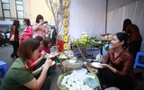 Phụ nữ Công an Thủ đô duyên dáng trong Ngày hội “Ẩm thực - Văn hóa - Thể thao” 
