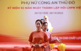 Phụ nữ Công an Thủ đô duyên dáng trong Ngày hội “Ẩm thực - Văn hóa - Thể thao” 