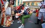 Hào hứng, sôi nổi hội thi kéo co tại Công an Hà Nội
