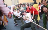 Hào hứng, sôi nổi hội thi kéo co tại Công an Hà Nội