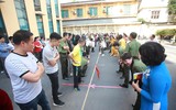 Hào hứng, sôi nổi hội thi kéo co tại Công an Hà Nội