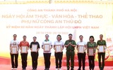 Hào hứng, sôi nổi hội thi kéo co tại Công an Hà Nội