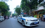 Ra quân đảm bảo an toàn giao thông dịp tết và lễ hội xuân 2023 tại Hà Nội