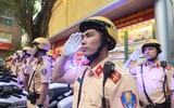 Ra quân đảm bảo an toàn giao thông dịp tết và lễ hội xuân 2023 tại Hà Nội
