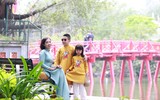 Phụ nữ Công an Thủ đô đẹp rạng ngời tại Lễ hội Áo dài du lịch Hà Nội