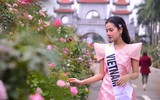 Dàn mỹ nhân Hoa hậu Du lịch thế giới khoe sắc tại Festival hoa Mê Linh