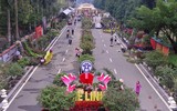 Dàn mỹ nhân Hoa hậu Du lịch thế giới khoe sắc tại Festival hoa Mê Linh