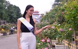 Dàn mỹ nhân Hoa hậu Du lịch thế giới khoe sắc tại Festival hoa Mê Linh