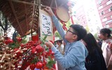 Học sinh Hà Nội hào hứng trải nghiệm Tết xưa