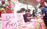 Học sinh Hà Nội hào hứng trải nghiệm Tết xưa