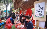 Học sinh Hà Nội hào hứng trải nghiệm Tết xưa